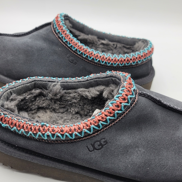 Womens UGG Tasman II Slipper, Dark Grey, Women 7 - Picture 8 of 11